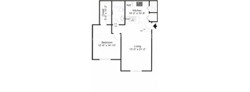 1 bedroom (small)