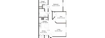 1 Bedroom with Den