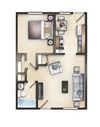 1 bedroom 1 bath