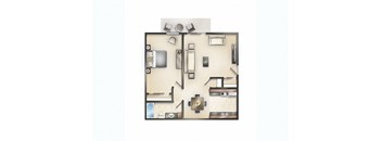 1 bedroom  1 bath