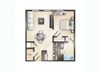 1 Bedroom 1 Bath
