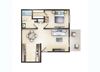 1 bedroom 1 bath