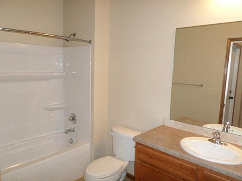 a bathroom with a sink toilet and a shower