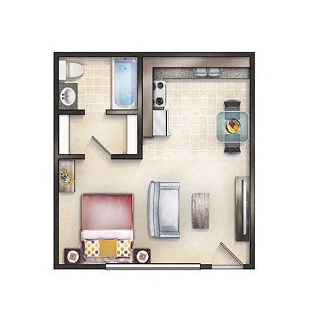 2404 W Pawnee #109 Studio-1 Bed Apartment for Rent - Photo Gallery 16