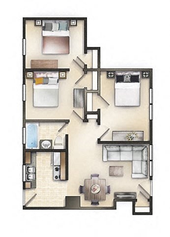 1537 S. Battin 1-3 Beds Apartment for Rent - Photo Gallery 16