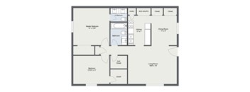 2 Bedroom, 1.5 Bathrooms