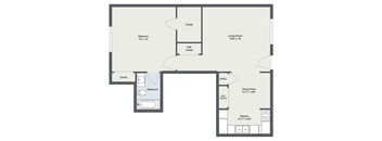 Large 1 Bedroom