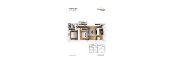 A floor plan for a property at Baywood Park shows a 2 bedroom apartment.