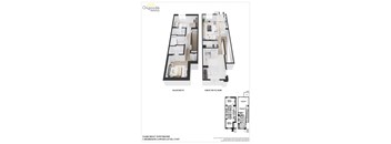 typical floor plan of a 5 bedroom lower level unit
