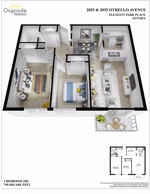 2025 & 2035 Othello Avenue Studio-2 Beds Apartment for Rent - Photo Gallery 12