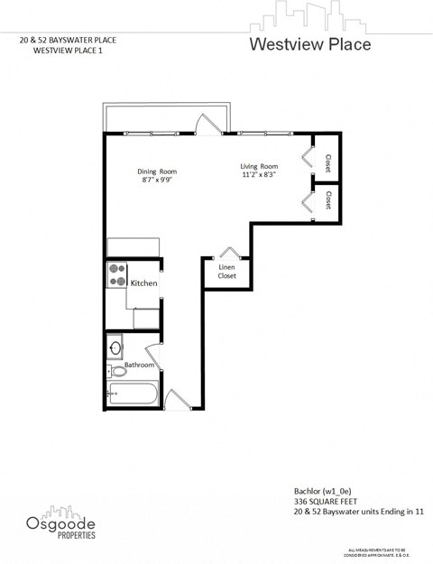 52 Bayswater Place Studio-2 Beds Apartment for Rent - Photo Gallery 18