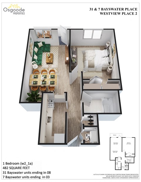 52 Bayswater Place Studio-2 Beds Apartment for Rent - Photo Gallery 16