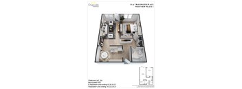1 Bedroom B