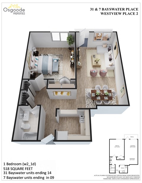 52 Bayswater Place Studio-2 Beds Apartment for Rent - Photo Gallery 22