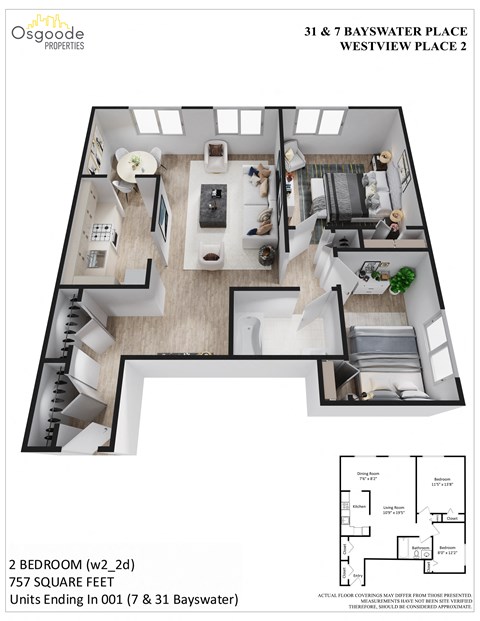 52 Bayswater Place Studio-2 Beds Apartment for Rent - Photo Gallery 24