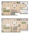 Luna's 1Bedroom Loft and 1 Bath Floor Plan Luna's 1Bedroom Loft and 1 Bath Floor Plan