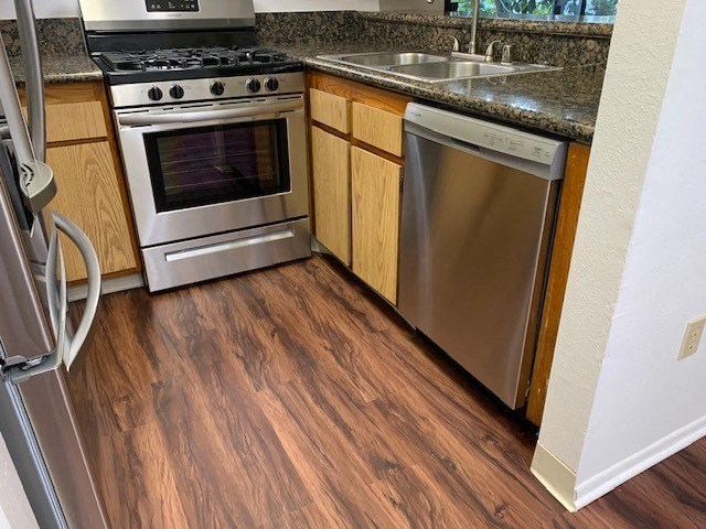 Woodman Place Apartment Kitchen