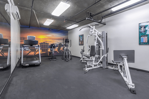 Terrace Trousdale Apartments gym