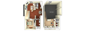 1 Bedroom Loft
