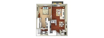 Edinburgh 1x1 floorplan