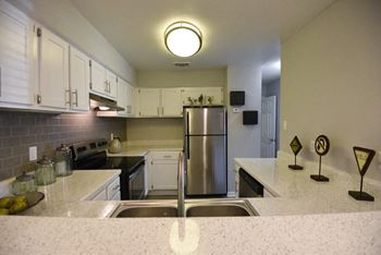 brushed nickel lighting throughout