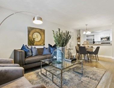 3800 on Portland, Living Room