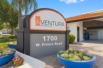 a building with a sign that says ventura w. prince road