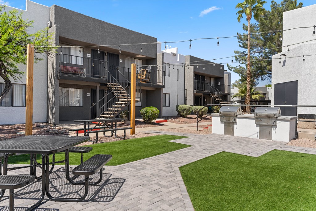 our apartments offer a patio