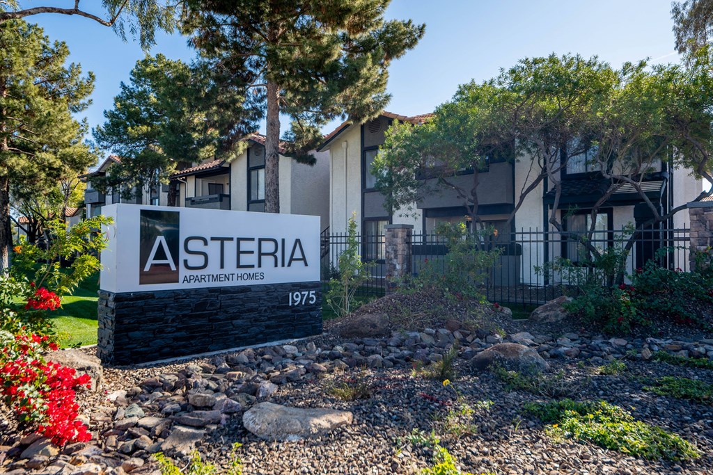 Asteria Monument Sign
