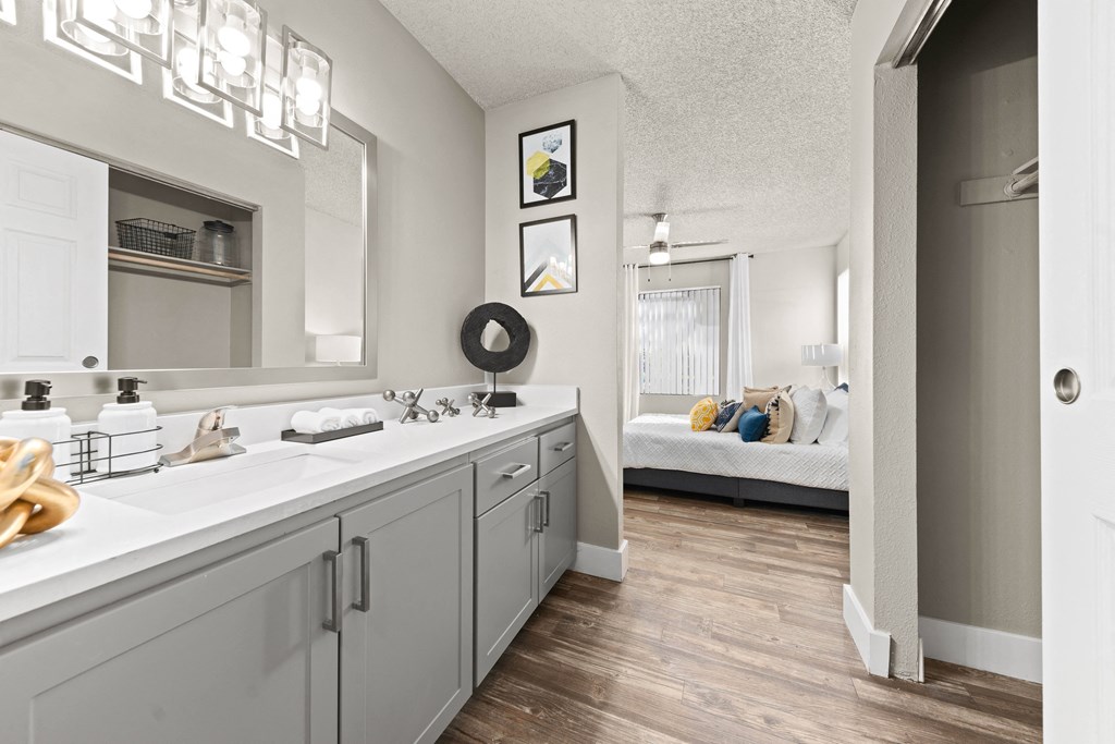 Bathroom with Double Sink