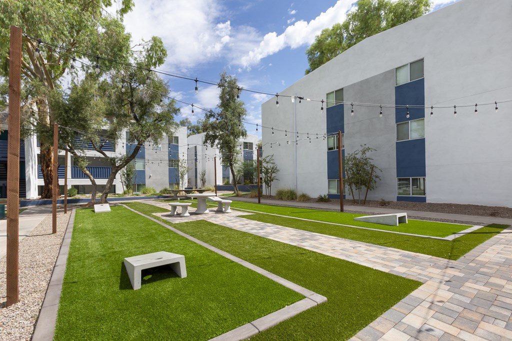 Halifax Courtyard and Game Area