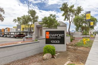 Newport Monument Sign