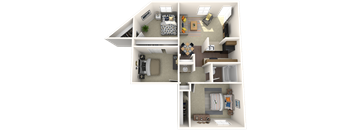 The Ritz- Large 900 SF 3-bedroom apartment