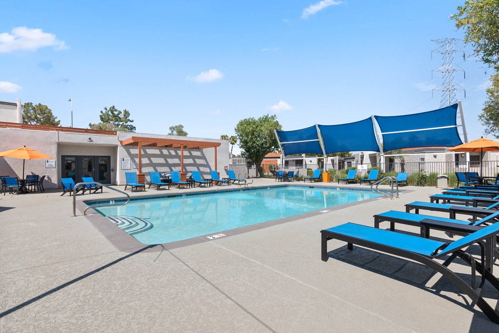 take a dip in our resort style swimming pool