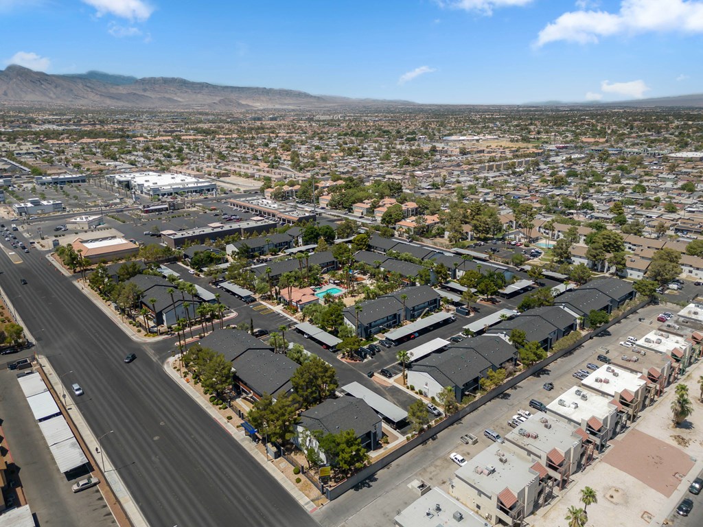 an aerial view of the city of phoenix