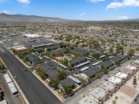 an aerial view of the city of phoenix
