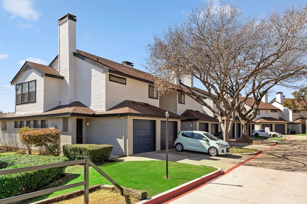 Exterior view of homes