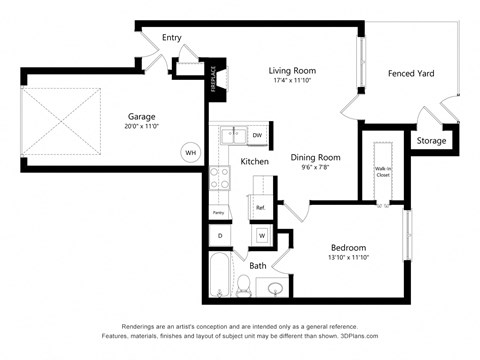 Arlington Arlington one bedroom