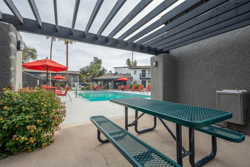 Poolside Lounge and Seating - Photo Gallery