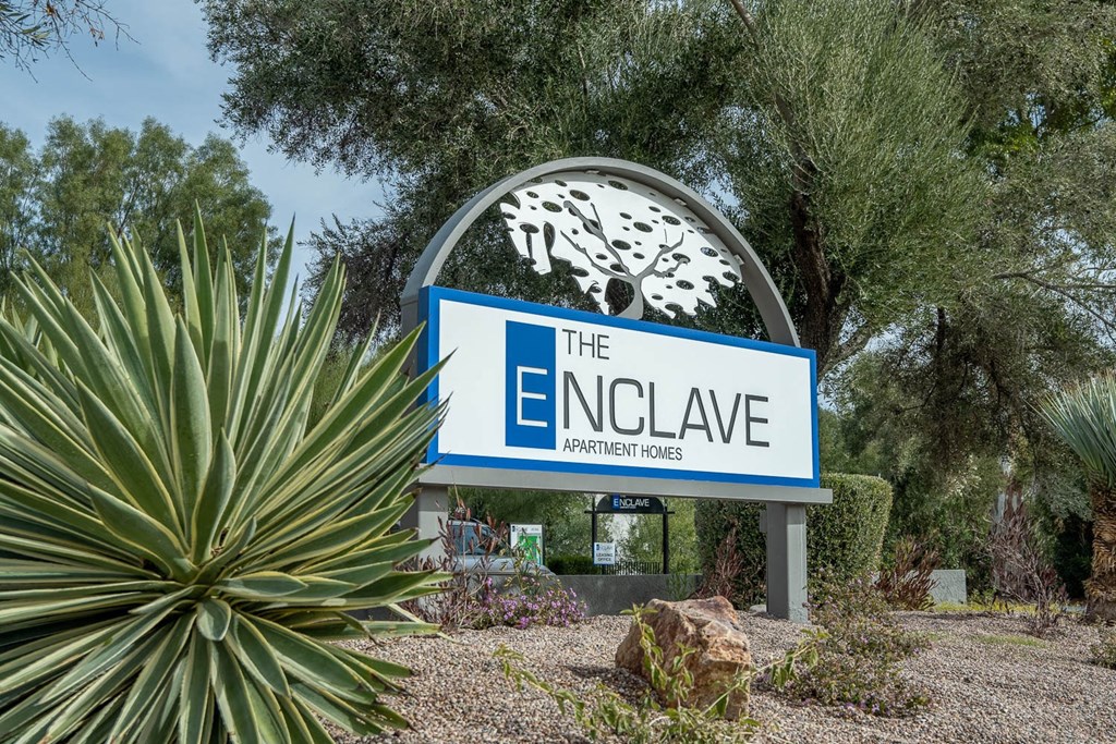 Enclave Monument Sign