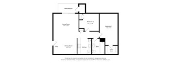 a floor plan of a house