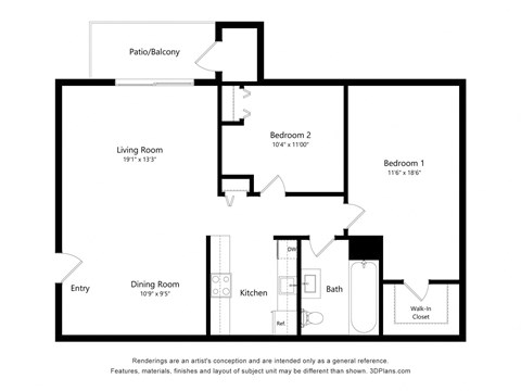 a floor plan of a house