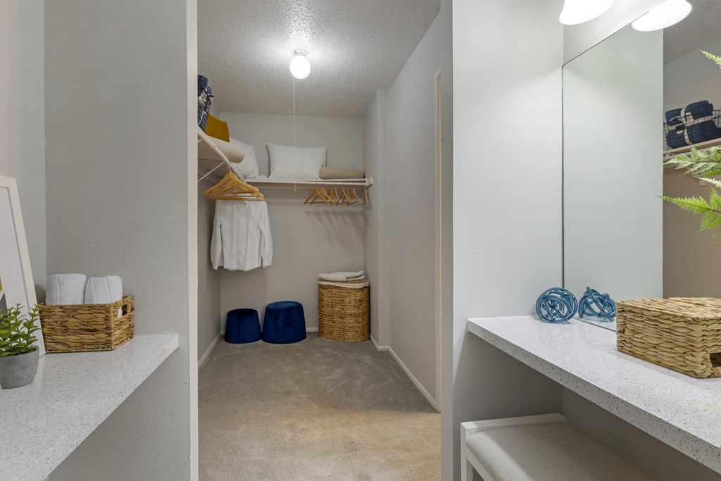 Walk In Closet and Vanity