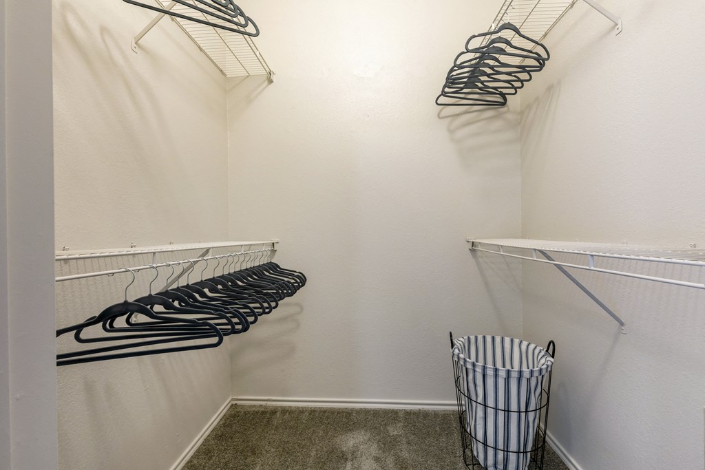 large walk in closets