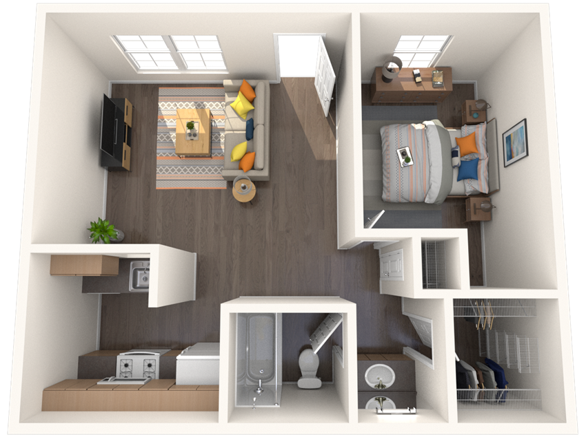 Studio Floorplan