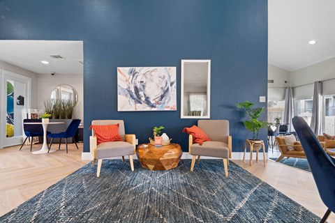 leasing office and resident lounge