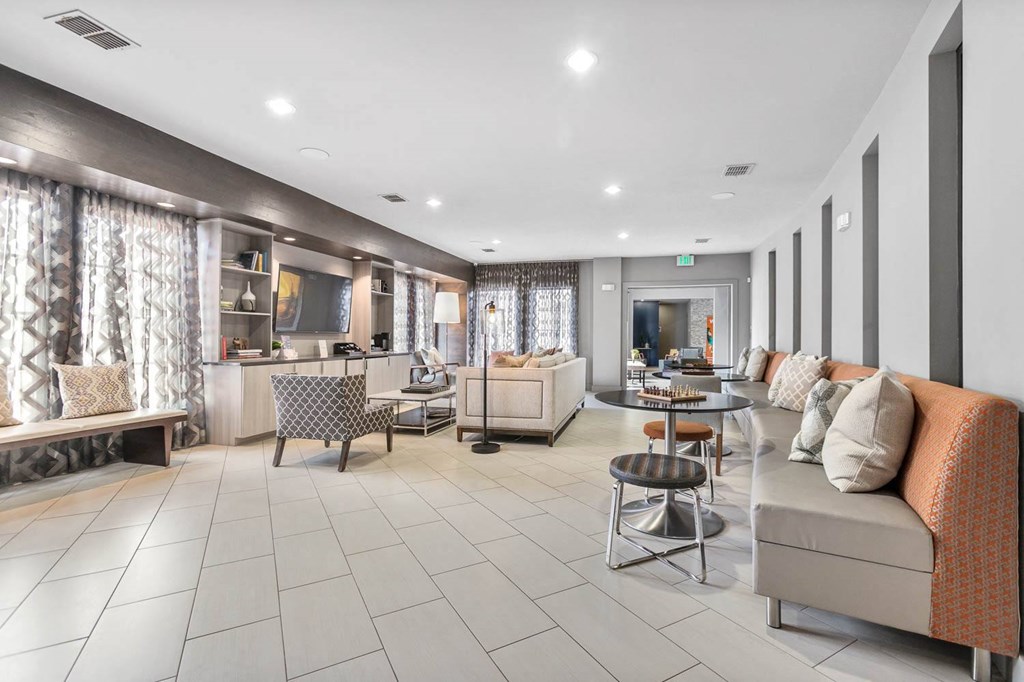 Clubhouse - Lounge area connected to Leasing Office