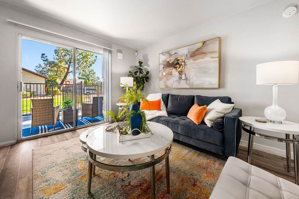 Living Room and Patio