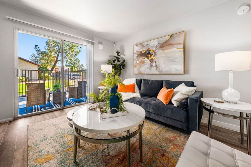 Living Room and Patio - Photo Gallery