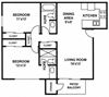 B3 floorplan, Villetta, Mesa, AZ